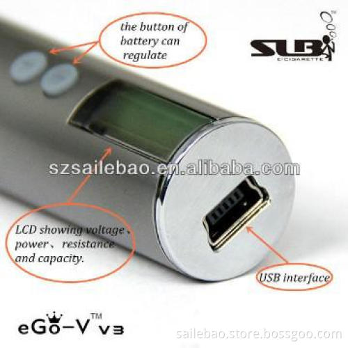 Hot ego-v variable voltage V3 mega show atomizer resistance